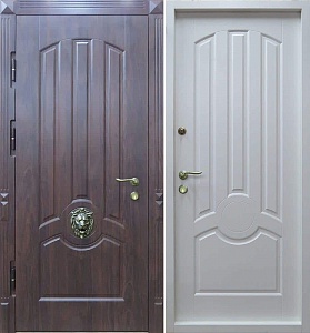 Стальная дверь МДФ/МДФ 1813
